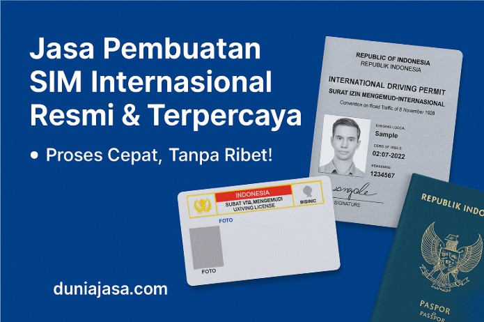 Jasa Pembuatan SIM Internasional Resmi & Terpercaya